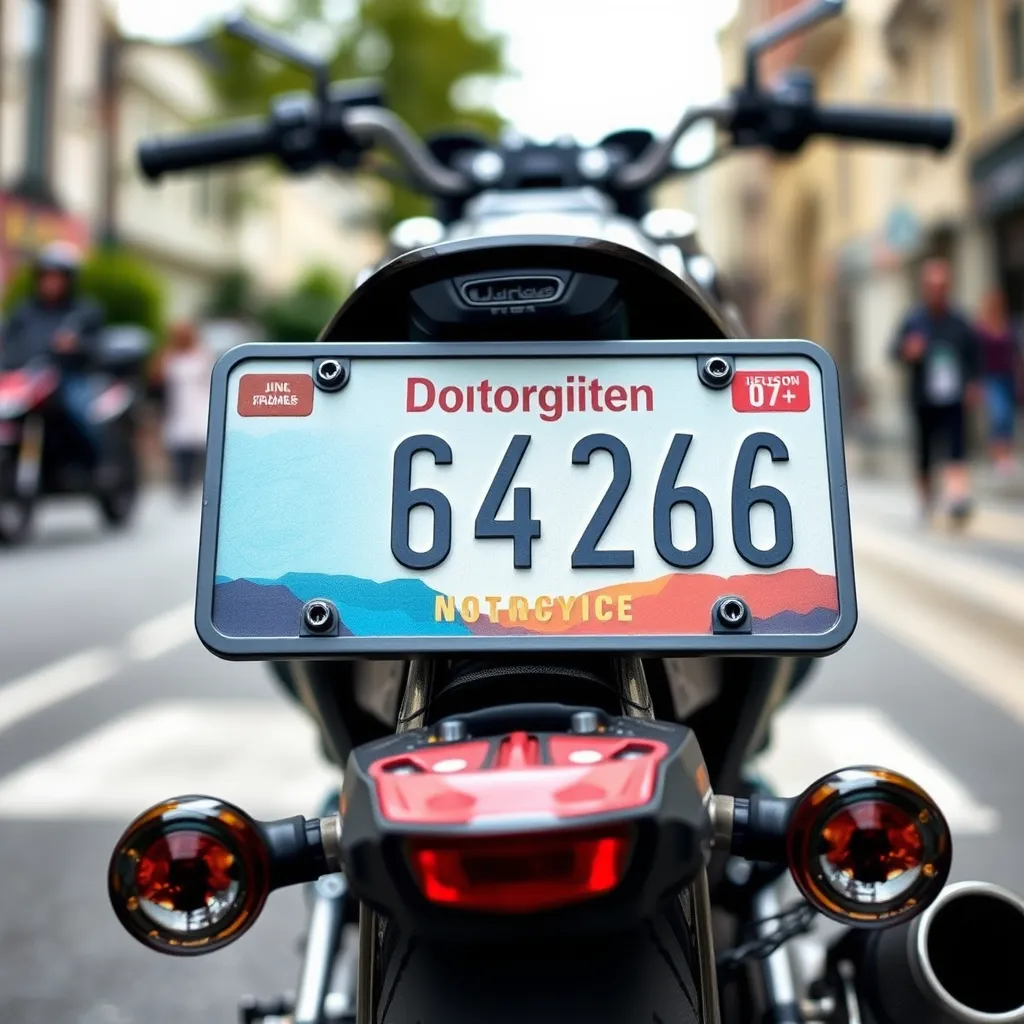 Indywidualne tablice rejestracyjne dla motocykli – jak je zdobyć?